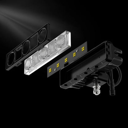 New car LED one-character work 18W floodlight modification light Installation Engineering auxiliary light