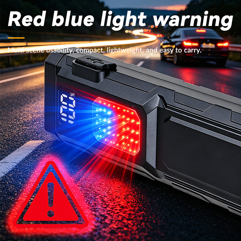 Portable 7modes Multifunctionalt Digital Display Rechargeable 1000mAh Polymer Battery 300 Lumenns Mini Edc Flashlight with Clip 630