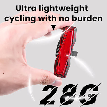 Bike Rear Tail Light USB Rechargeable Red LED Bright Taillights Fit On Any cycling Helmet Easy-To-Install For bikes Safety parts