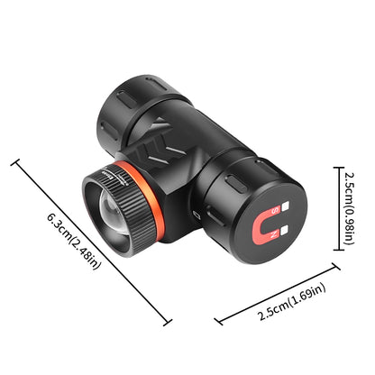 Diving Headlamp Underwater Head Flashlight Light IPX8 Waterproof Scuba Dive Light Diving Headlight