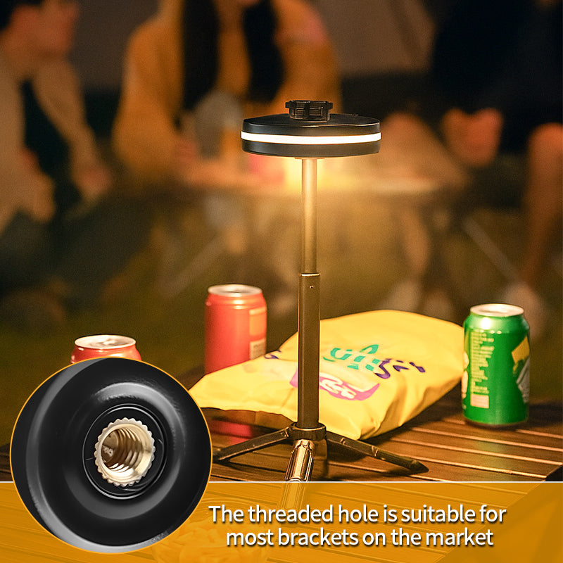 9*LED RGB Colorful Hanging Emergency Camping Lantern 300LM Magnet Hook Hat Clip Type-c Charging Work Light Tent Mountaineering