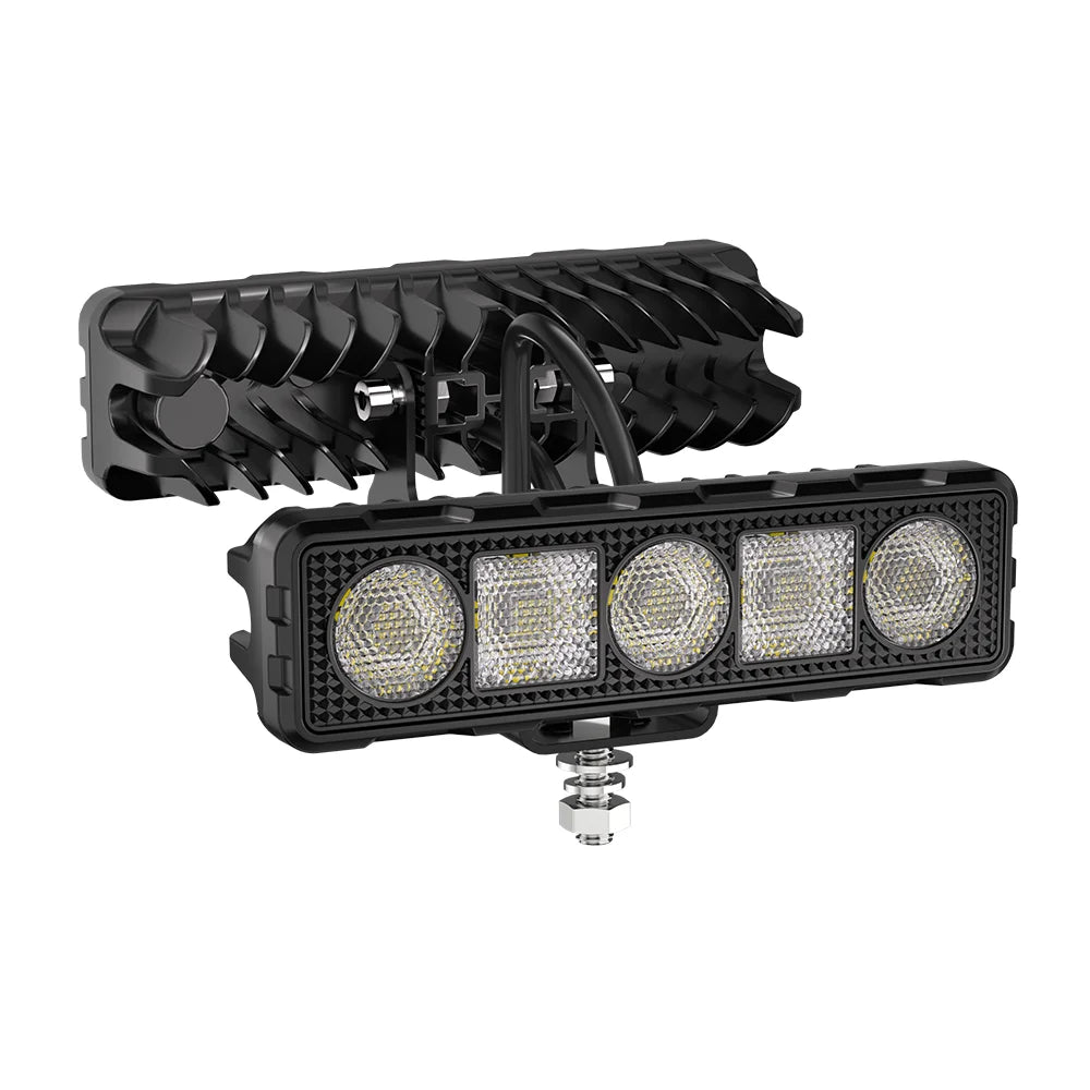 New car LED one-character work 18W floodlight modification light Installation Engineering auxiliary light