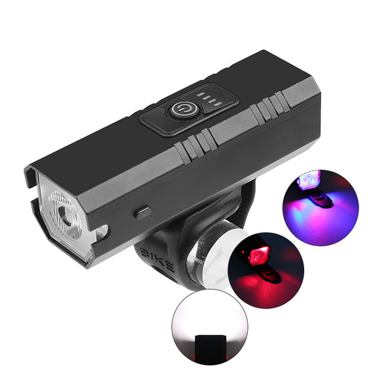 Bicycle Light Rainproof USB Charging LED MTB Front Lamp Headlight Aluminum Ultralight Flashlight Bike Light