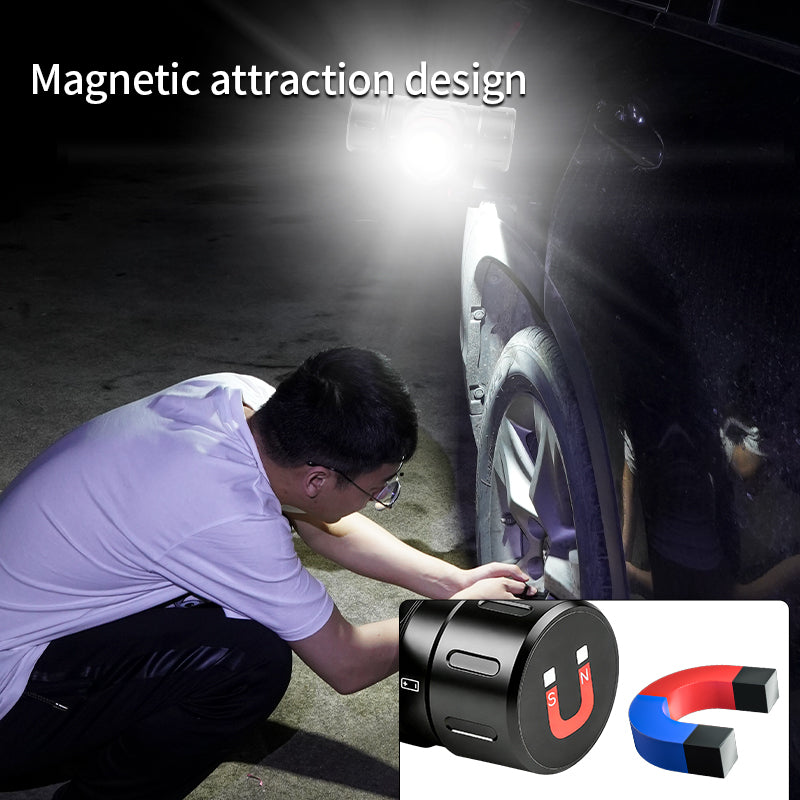 Rechargeable LED Headlamp 800LM High Output USB-C Charging Aluminum Alloy Portable Outdoor Hiking Headlight SY-5846-3