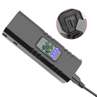 Bicycle Light Rainproof USB Charging LED MTB Front Lamp Headlight Aluminum Ultralight Flashlight Bike Light