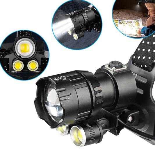 Super XHP160 +cob 10000 Powerful High Power LED Headlight 18650 Rechargeable Long Range Headlamp USB Fishing Lanternas 2010
