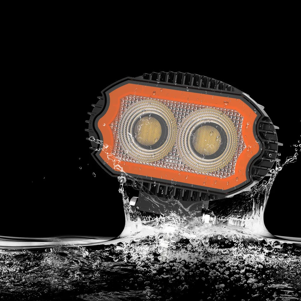 New oval 5-inch paladin with aperture floodlight LED work light 9-60V headlight engineering light