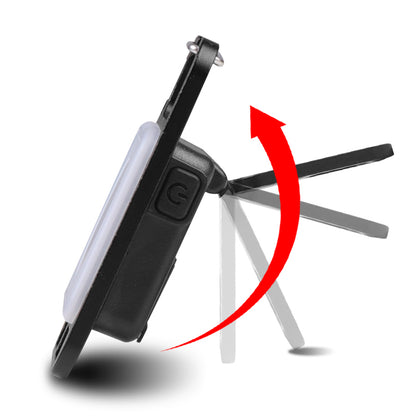 Mini Flashlight Camping Light COB Keychain Work Light Rechargeable Floodlight with Strong Magnet IP44 Waterproof 31001