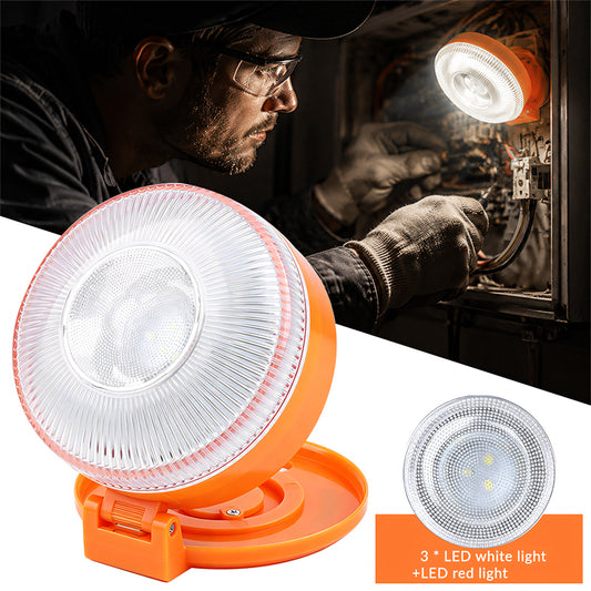 LED Working Lamp 180° Rotation Adjustment Portable Magnetic Super Bright Cordless Floodlight LED Light Work for Car Repair CB-529