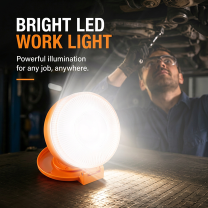 LED Working Lamp 180° Rotation Adjustment Portable Magnetic Super Bright Cordless Floodlight LED Light Work for Car Repair CB-529