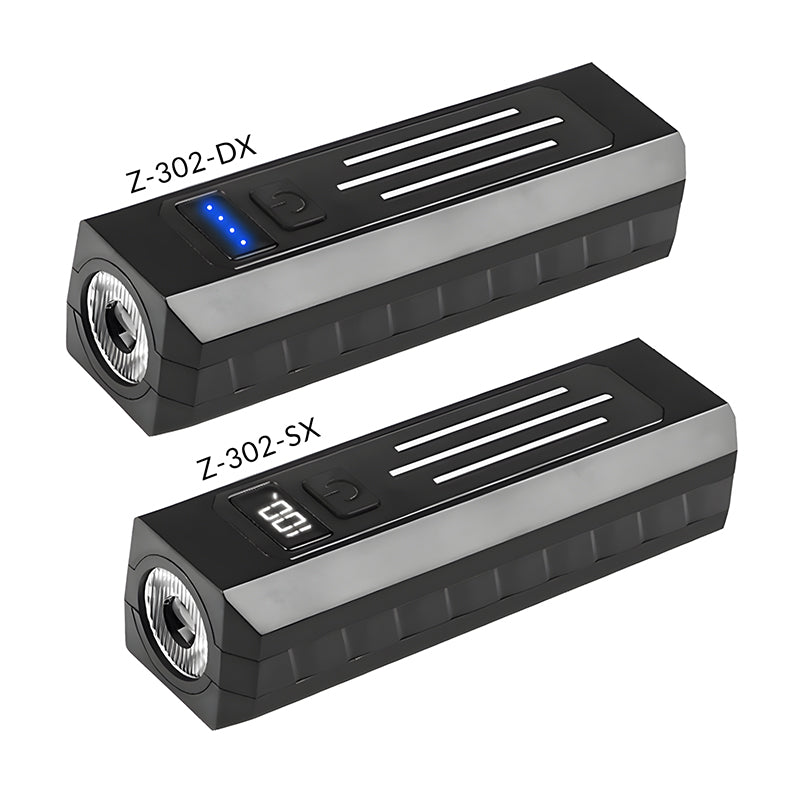 Bicycle Front Light Dual LED 1200mAh USB Rechargeable MTB Road Bike Smart Headlight Cycling Accessories