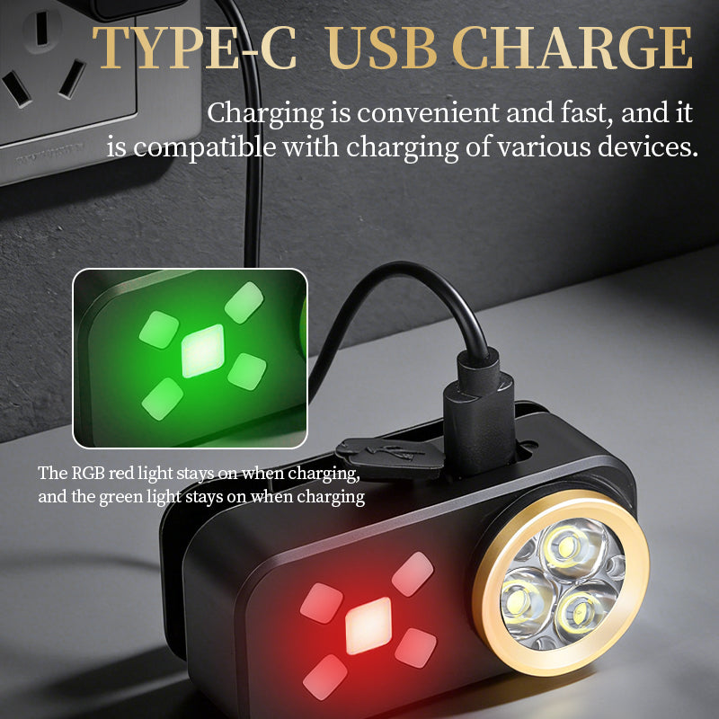 Multiple Adjustment Portable Clip-On Compact Long-Lasting Camping LED Magnet Keychain Flashlight IPX4 Waterproof Adjustable Beam H30