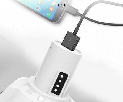 Solar Charging Remote Control Three-sided Electric Light Bulb Built-in Lithium Battery IP65 Waterproof USB/Solar Camping HS V70