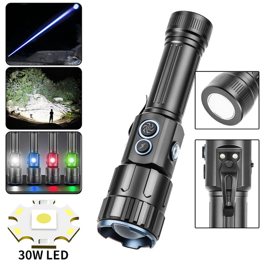 Most Powerful Led Flashlights Tactical Flash Light Emergency Spotlights Holiday Gifts
