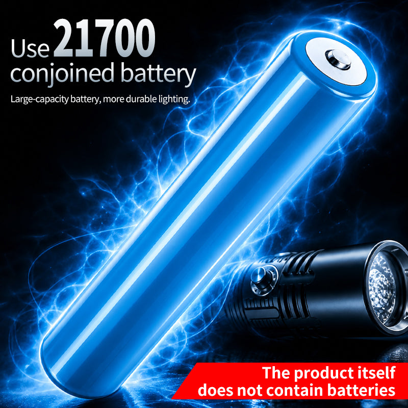 1500lm Diving Flashlight IPX8 Waterproof Scuba Light 30m Under Water Deep Sea Cave at Night 6000mah 21700 Battery Diving Light D702