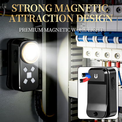 Multiple Adjustment Portable Clip-On Compact Long-Lasting Camping LED Magnet Keychain Flashlight IPX4 Waterproof Adjustable Beam H30