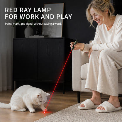 Red Light Magnet Pen Lamp with Memory Function Mini Flashlight Rechargeable Waterproof IPX4 Dual-Purpose Clip Car Repair B602