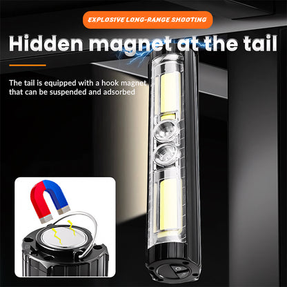 Digital Display 1700Lumen Cycling Led Magnet Hook Type-C Rechargeable Waterproof Front Light Bike Light