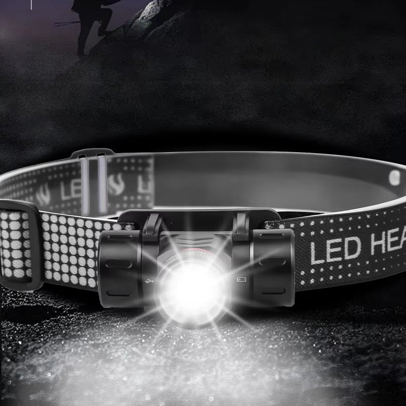 Diving Headlamp Underwater Head Flashlight Light IPX8 Waterproof Scuba Dive Light Diving Headlight