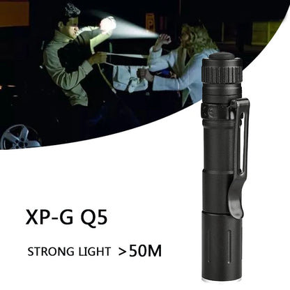 Mini LED Flashlight ZOOM 7W XPE 100LM Waterproof Torch LED Zoomable Lanterna AAA Battery Led for Camping Emergency LED Bulbs