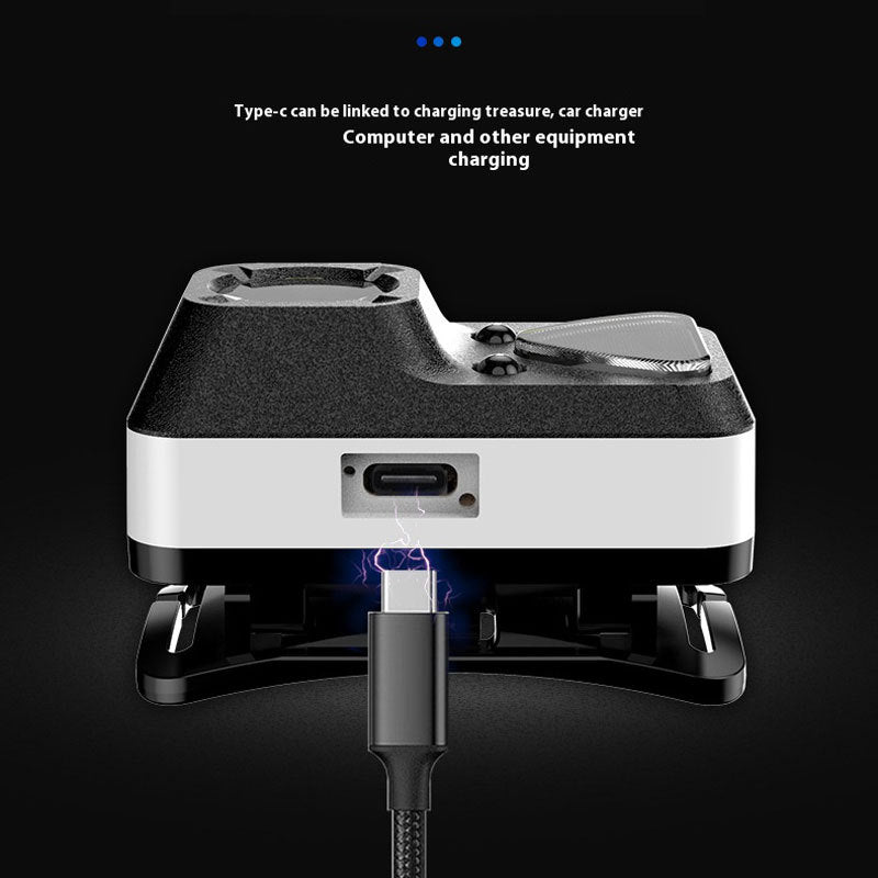 Headlamp With Proximity Sensor Dual Light USB-C Fast Charge Portable Bright Head For Camping/Night Fishing/Hike HS V116