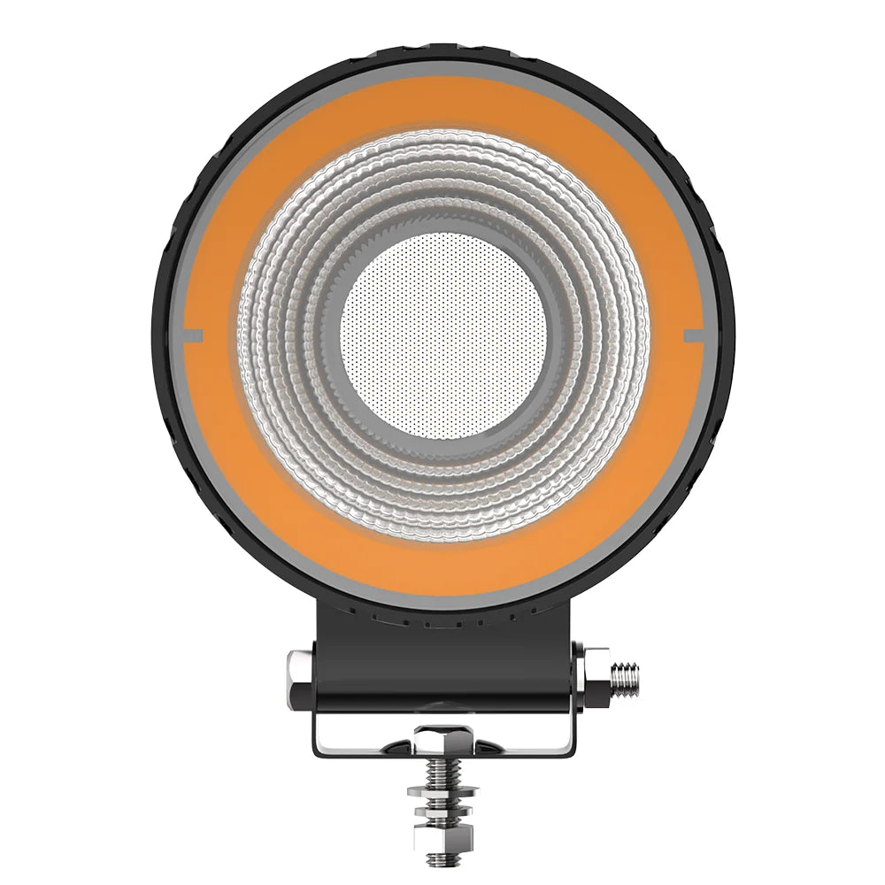 New 4inch Led 4X4 Round Spotlight 96LED DRL for Truck Led Working Lights Black Cover Led Square Headlights