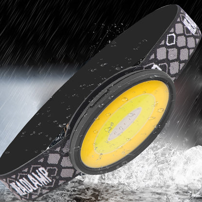 Ultra-Bright LED Headlight 3 Mode USB Rechargeable Headlamp Hiking Camping Lamp