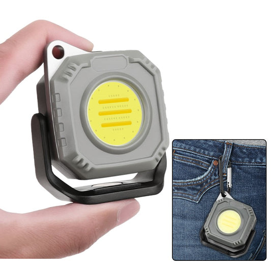 Multifuncional Outdoor Camping Mini Portable Working Light COB LED Beads Type-C Charging
