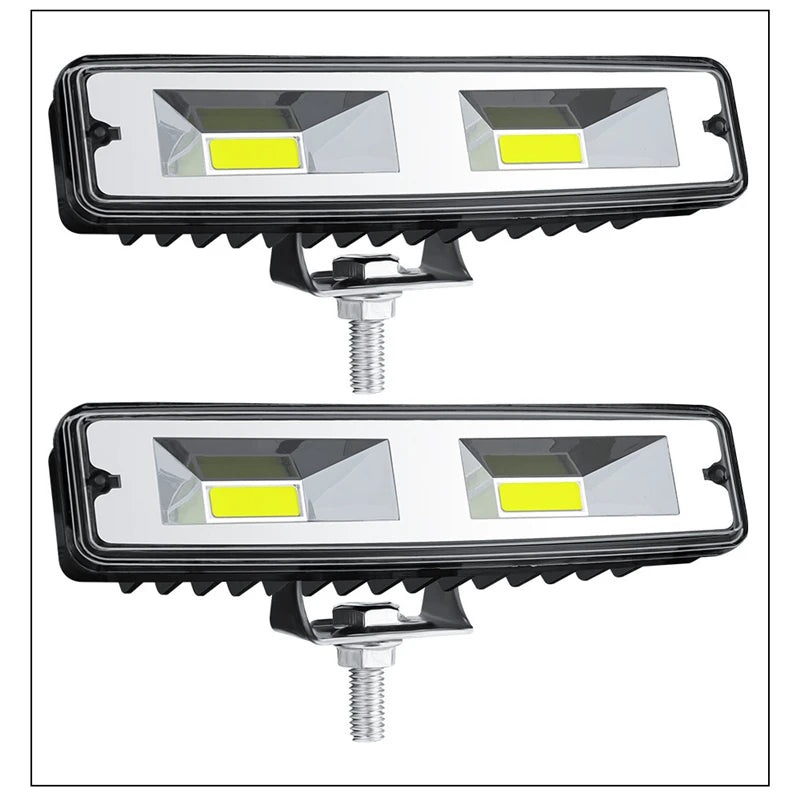 12V 48W LED Work Light Spotlight Car Lamps For Universal SUV Truck Car Led Beams Bar Flood Lamp Car Accessories