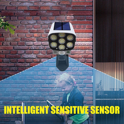 Solar Sensor LED Wall Light Simulation Camera Glare Anti-Thief Street Lamp HS V79