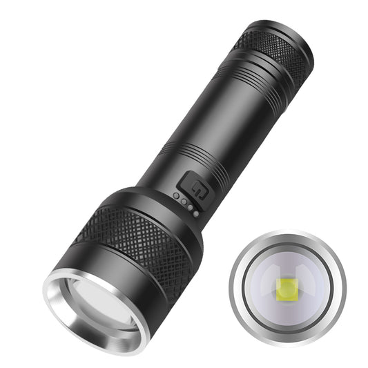 Super Bright XHP70 LED Flashlight 18650/26650 Rechargeable Flashlights Waterproof Torch Tactical Flashlight for Camping Hiking