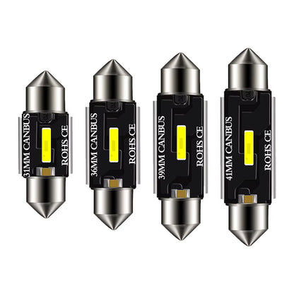 C5W C10W LED Bulbs Canbus Festoon-31MM 36MM 39MM 41MM CSP 1860 NO ERROR Car Interior Dome Light Reading Light 12V/24V