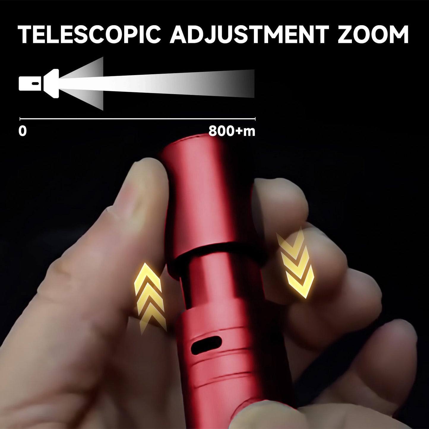 Portable Self-Defense LED Flashlight Multi-Function Outdoor Tactical Torch Factory Supply Survival Tools HS-X29