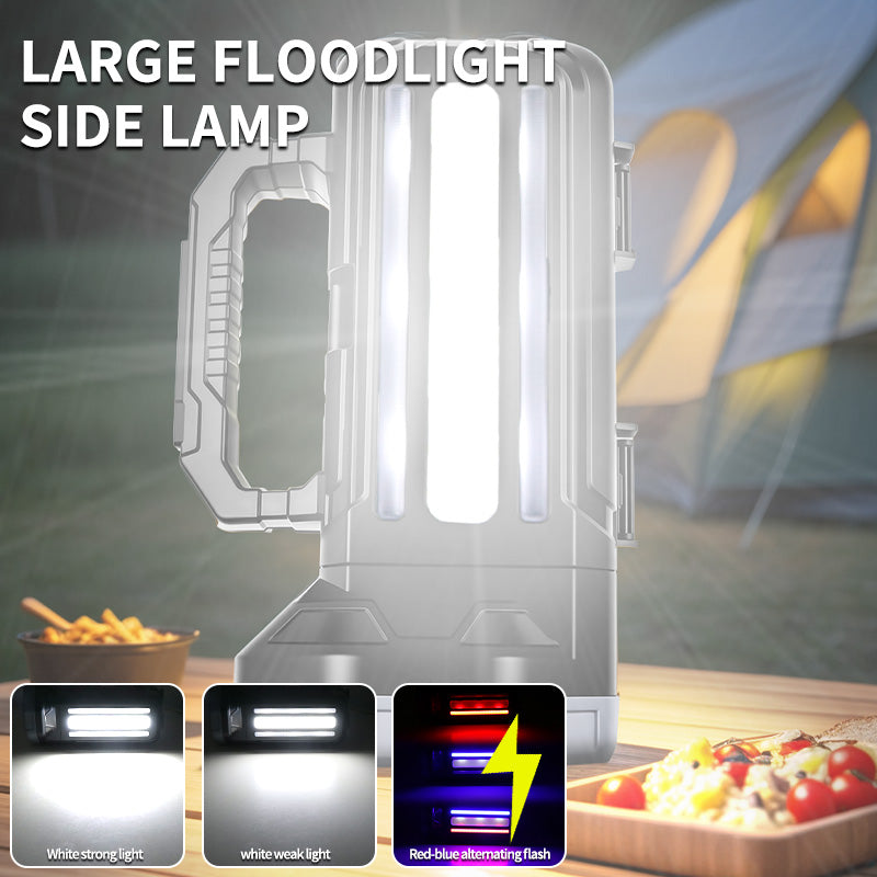 LED Hand Light USB/Solar Rechargeable Auto Repair Torches Emergency Repair Kits for Car, Home, Outdoor Camping