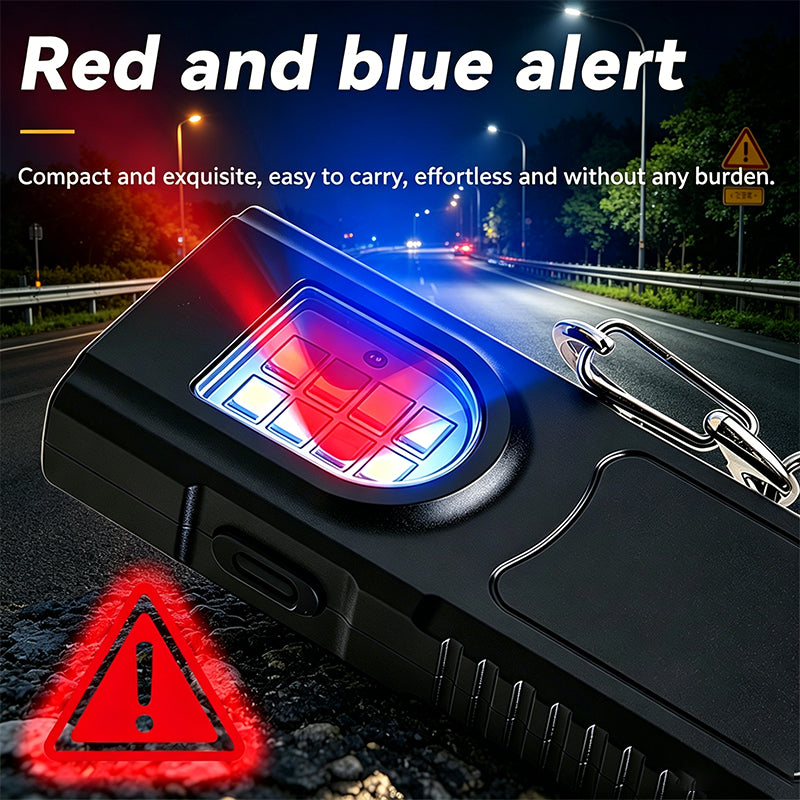 Mini ABS Waterproof Portable COB 5modes Magnetic Rechargeable 120 Lumens LED 300mAh Keychain Flashlight with Clip GZ001