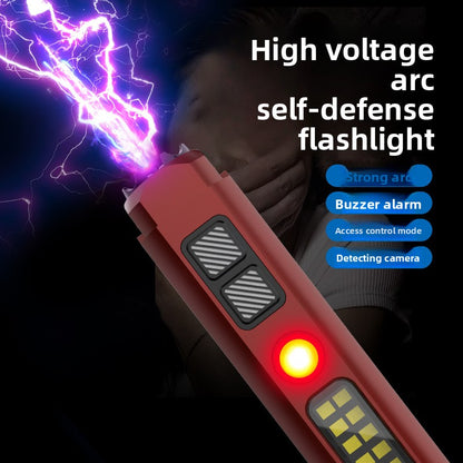 Self-Defense Arc Flashlight Infrared Detection Hotel Anti-Peeping Anti-Surveillance Alarm Durable Aluminum Alloy LED HS-X99