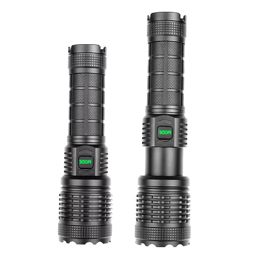 Powerful Flashlight Type-C Rechargeable LED Torch Use 26650 Battery Emergency Supply for Outdoor Camping Night Fishing