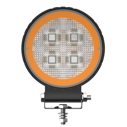 4 Inch 44 LED Work Light Combo Spot Flood Off Road Driving Amber Fog Lamp