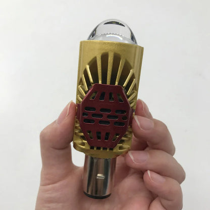 Nighttime Driving Silver H4 Bulb Easy Install Car Lighting Solution Adapter Canbus Light Advanced Cooling System