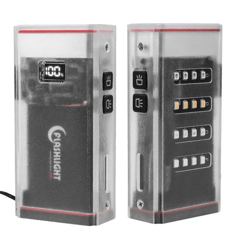 LED Auto Repair Working Light Power Display Outdoor Camping Lantern IPX5 Waterproof Emergency Work Light 3000mAh for Night Work