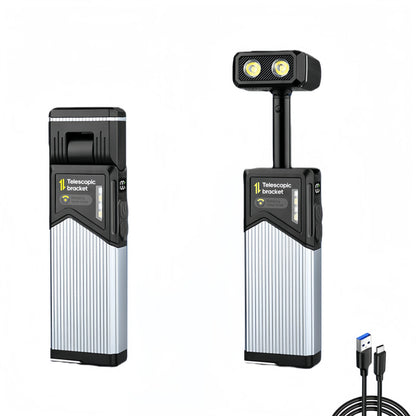 Outdoor Multi-Form Transformable Charging LED Light 180° Rotatable Stretchable Handheld Tent Magnetic Work Illumination