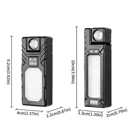 Hanging Ear Detachable Headlamp Sensor Camping Headlight Mini Portable Flashlight Magnetic Work Light Waterproof Emergency Lamp