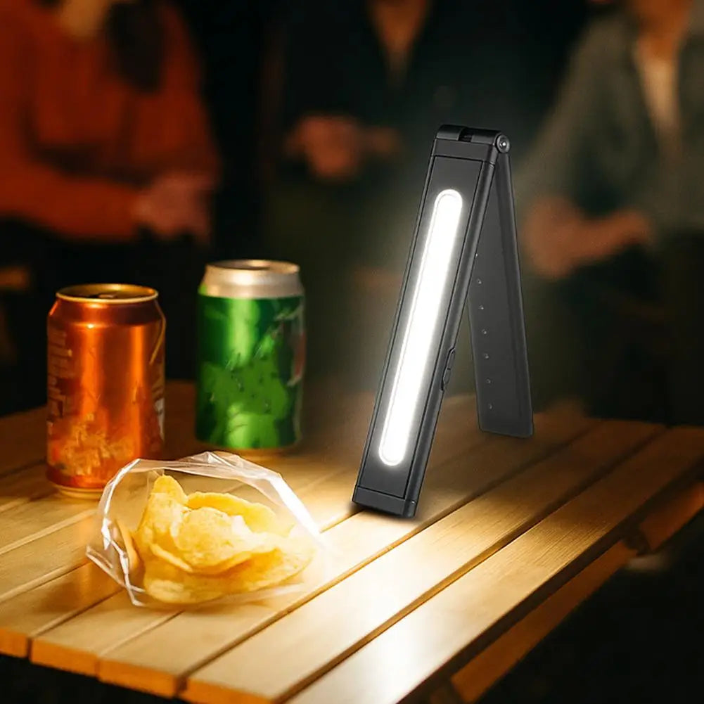 COB LED Flashlight Portable Emergency Work Light Lantern USB Rechargeable Waterproof Repair Camping Torch Lamp