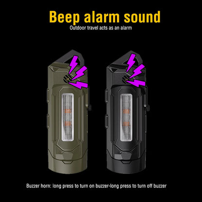 Small EDC Flashlight Portable Pocket Gift Torch Light Magnet Multi-Function Flashlight with UV Light K220