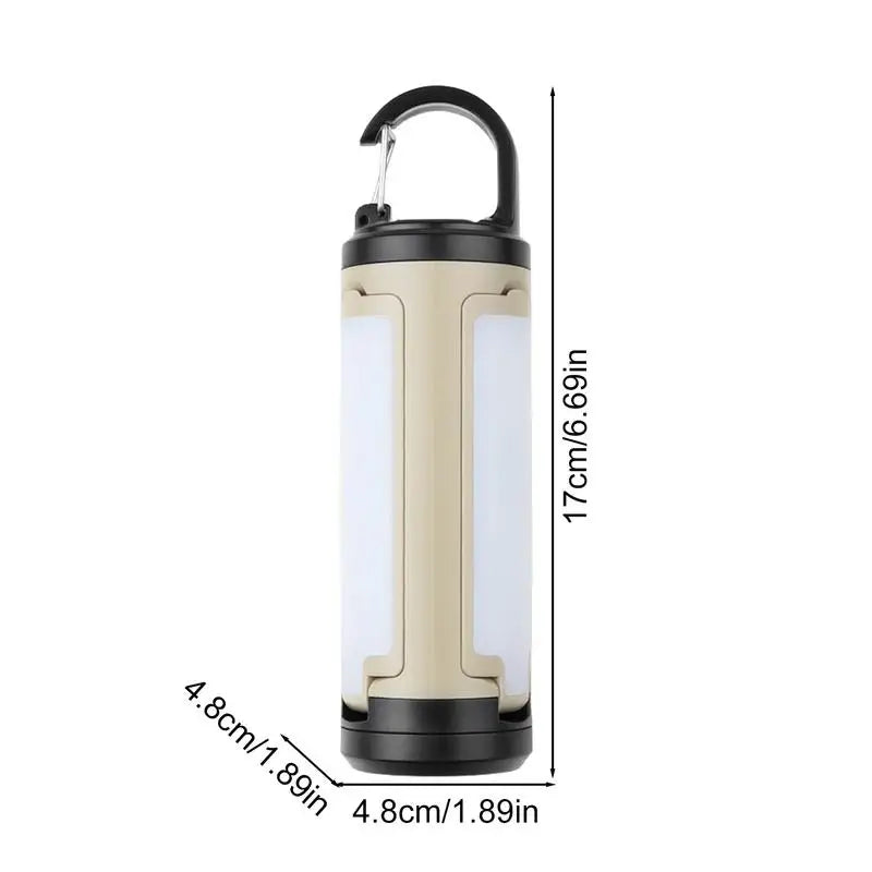 Camping Lantern USB Charging Bright Work Lamp 6 Gears Portable Foldable Camp Lights For Outdoor Activities Camping Hiking
