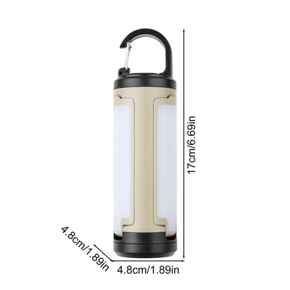 Camping Lantern USB Charging Bright Work Lamp 6 Gears Portable Foldable Camp Lights For Outdoor Activities Camping Hiking