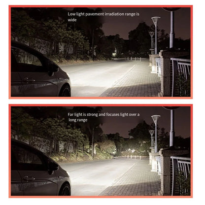 Nighttime Driving Silver H4 Bulb Easy Install Car Lighting Solution Adapter Canbus Light Advanced Cooling System