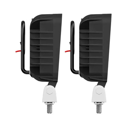Car LED Spotlight 4 Inch Square Work Headlight Off-road Vehicle Ceiling Lamp Auxiliary Lamp for Engineering Vehicle