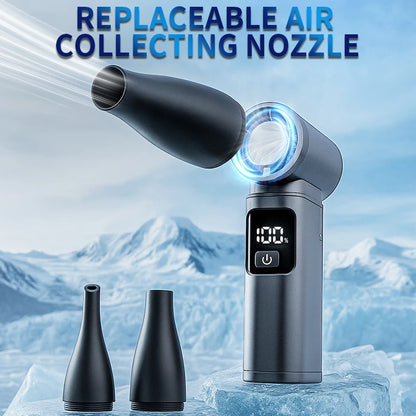 Turbo Fan New Upgrade Rechargeable Blower 990000RPM Brushless Air Blower Turbo Jet Fan Portable Dust Blower Electric Dryer