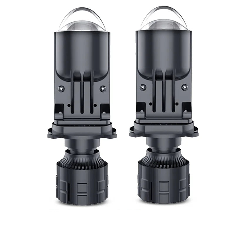 80W 18000LM Auto Lamp Mini Lens LED H4 A82 Bulbs Headlight Car Motorcycle Dual Projector Len LED Automotive Moto 12V 24V